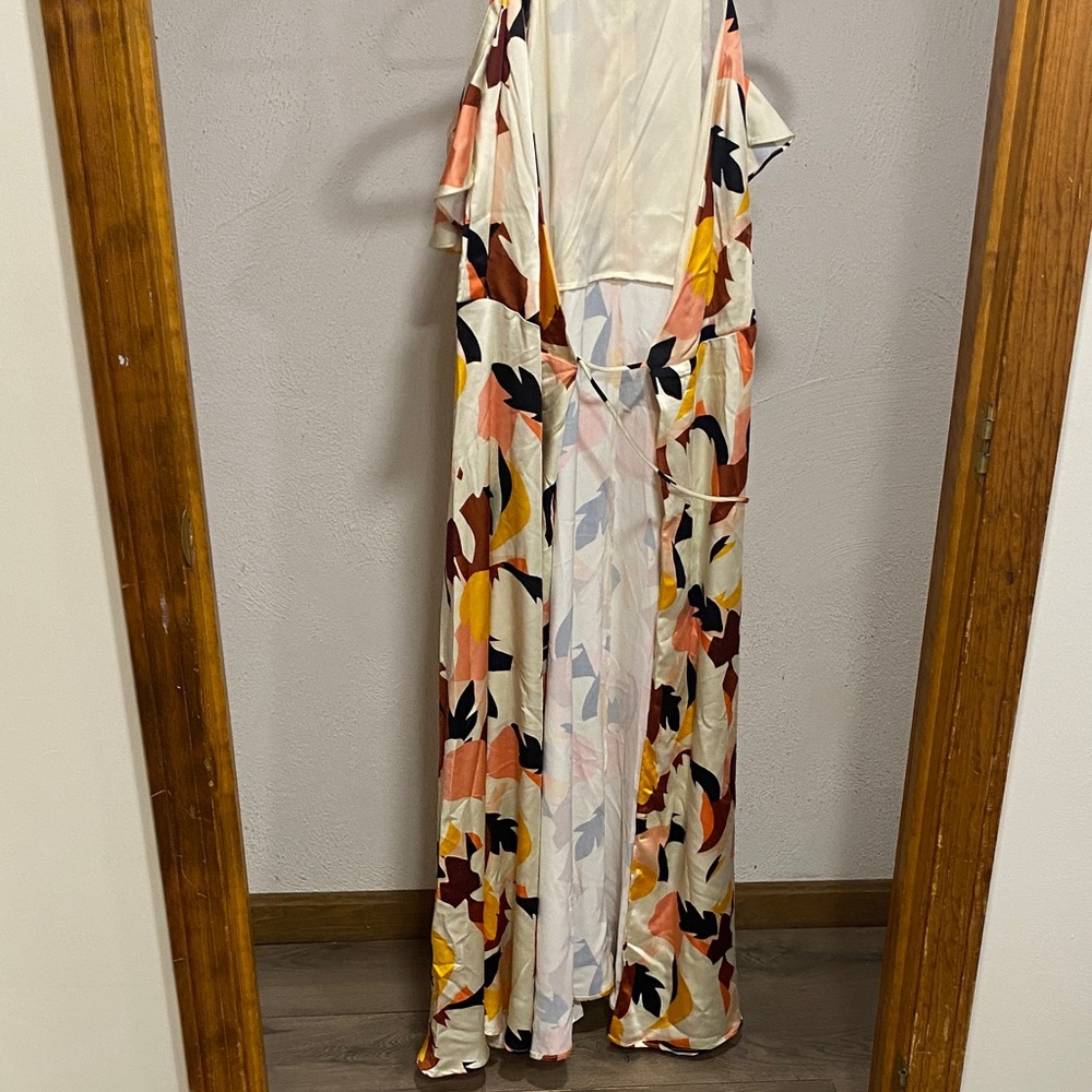 Nine West Multicolor Floral Maxi Dress - Picture 6 of 6